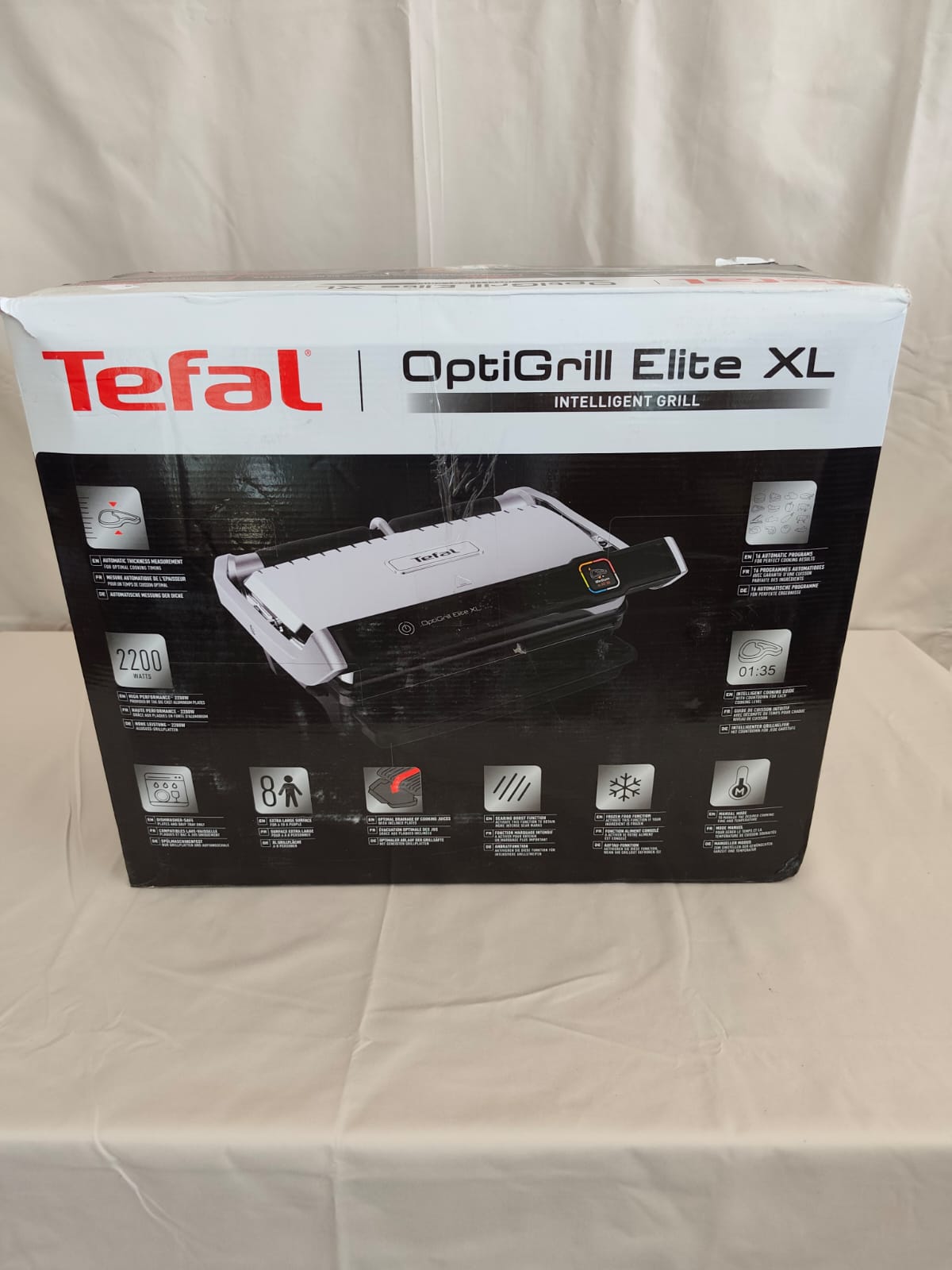 Grill elektryczny Tefal OptiGrill Elite XL - obrazek 5