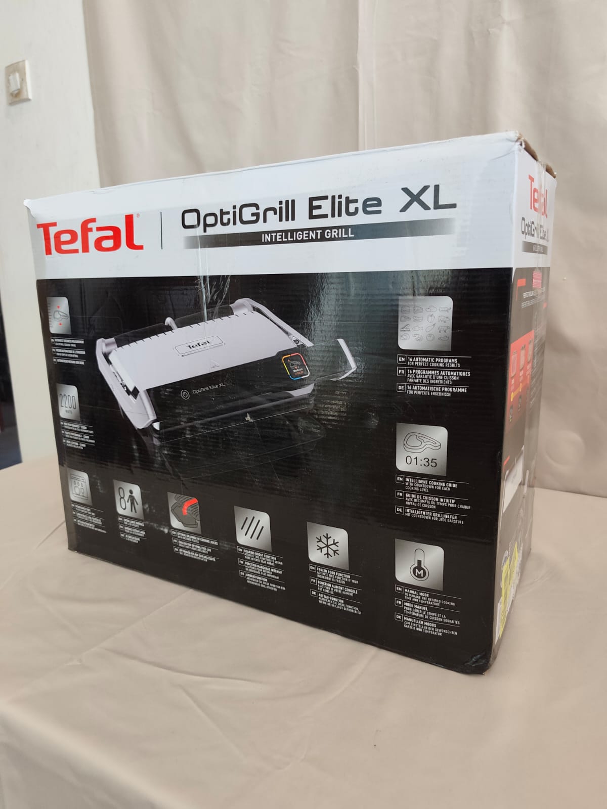 Grill elektryczny Tefal OptiGrill Elite XL - obrazek 3