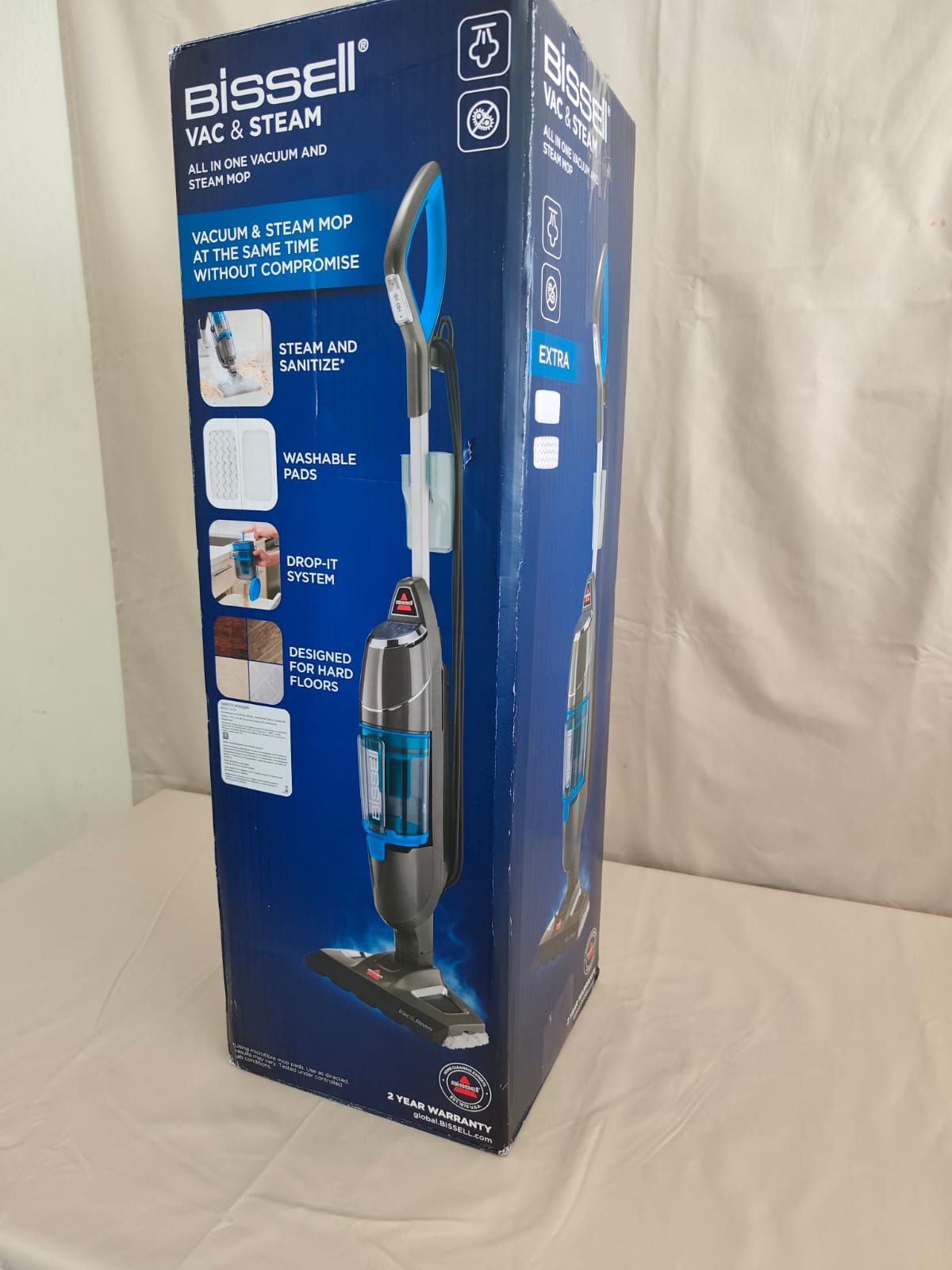 Odkurzacz parowy i mop 2w1 BISSELL Vac & Steam - obrazek 5