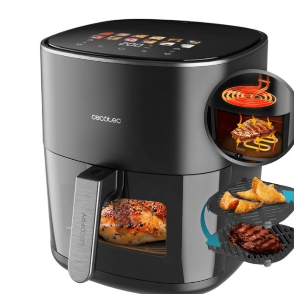Frytkownica beztłuszczowa Cecotec Cecofry&Grill Duoheat 6500