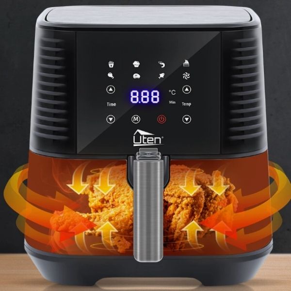 Frytkownica beztłuszczowa Uten Low-Fat & Healthy Air Fryer