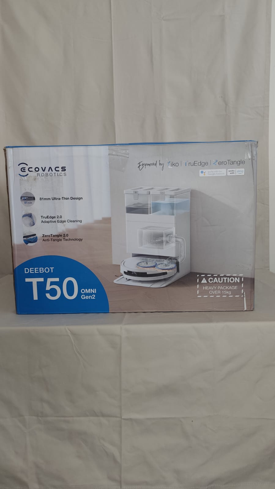 Robot sprzątająco-mopujący Ecovacs Deebot T50 OMNI Gen2 - obrazek 4