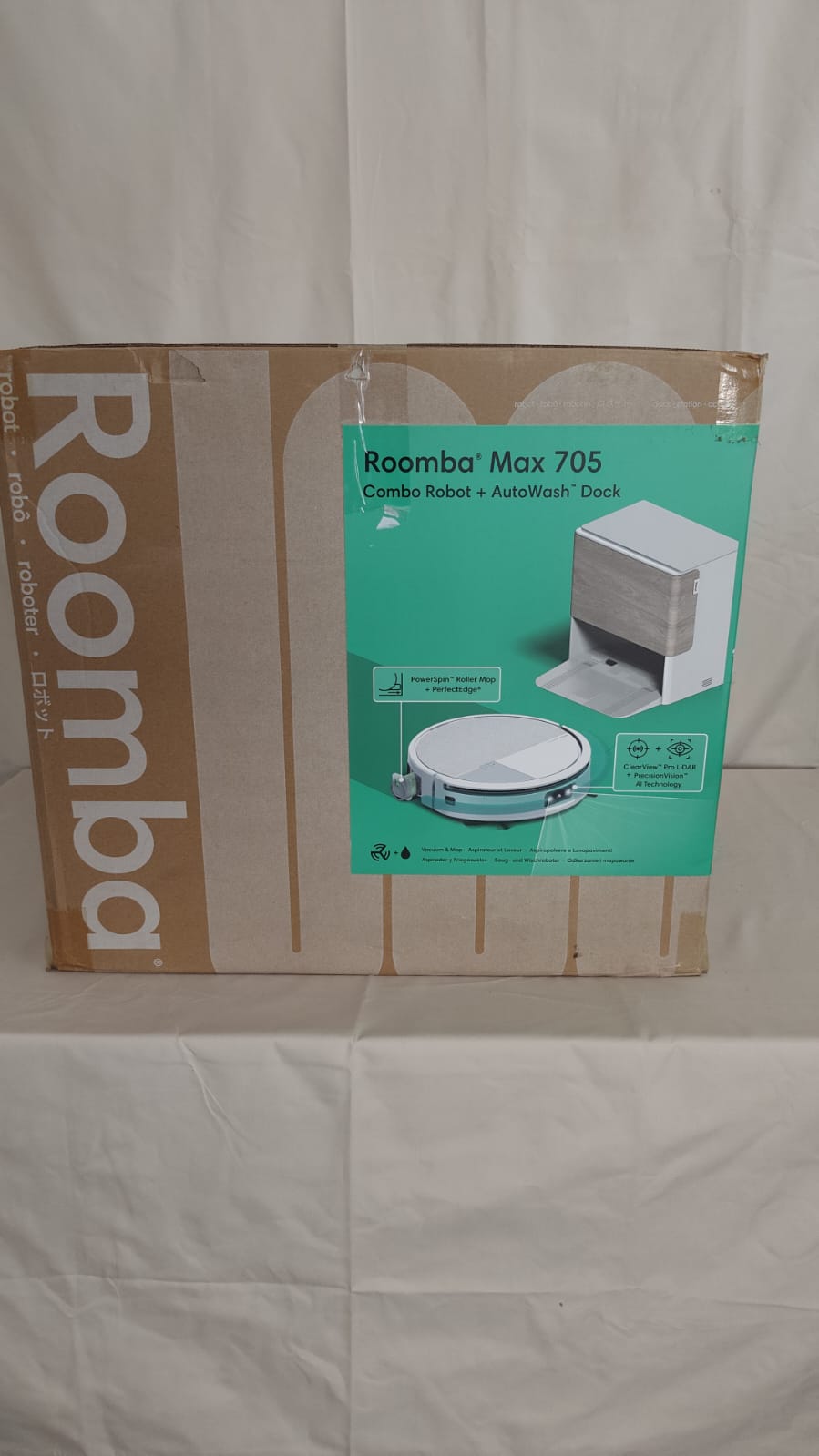 Robot sprzątająco-mopujący iRobot Roomba Max 705 Combo + Stacja dokująca AutoWash™ Dock - obrazek 4