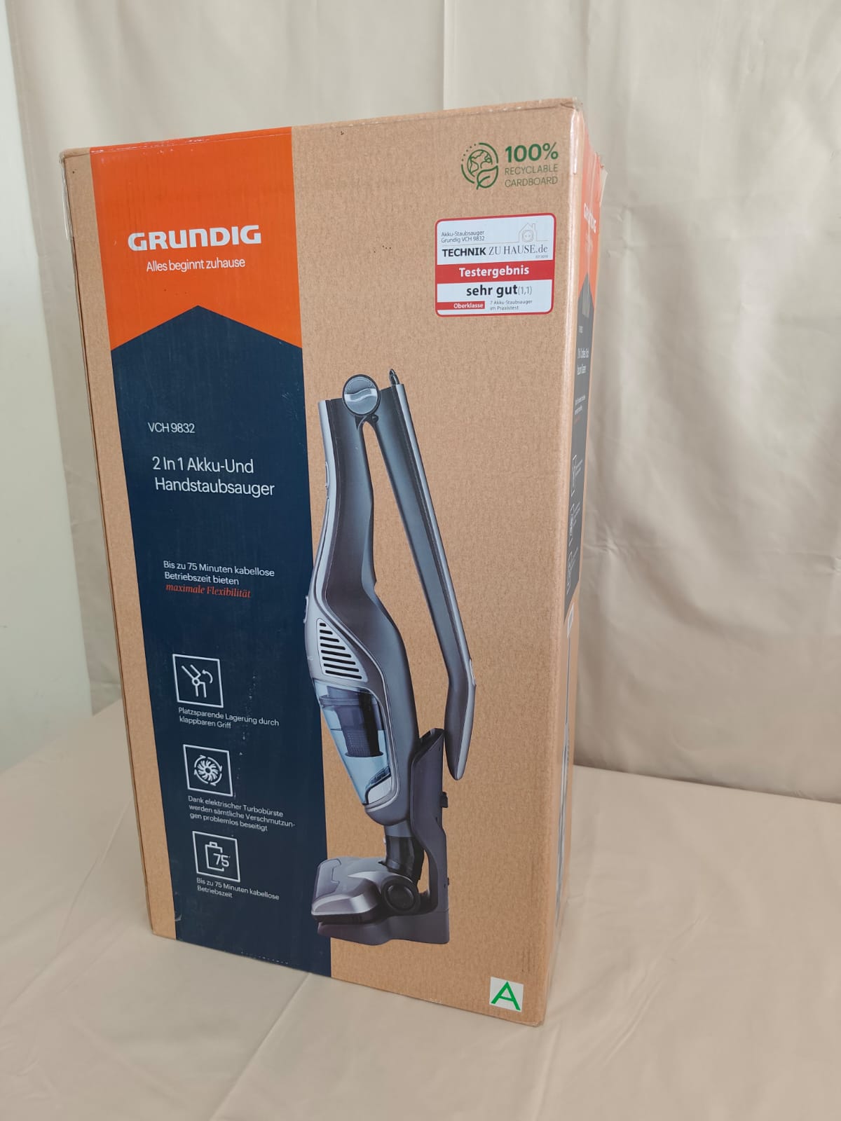 Odkurzacz pionowy bezprzewodowy Grundig VCH 9832 2w1 - obrazek 5