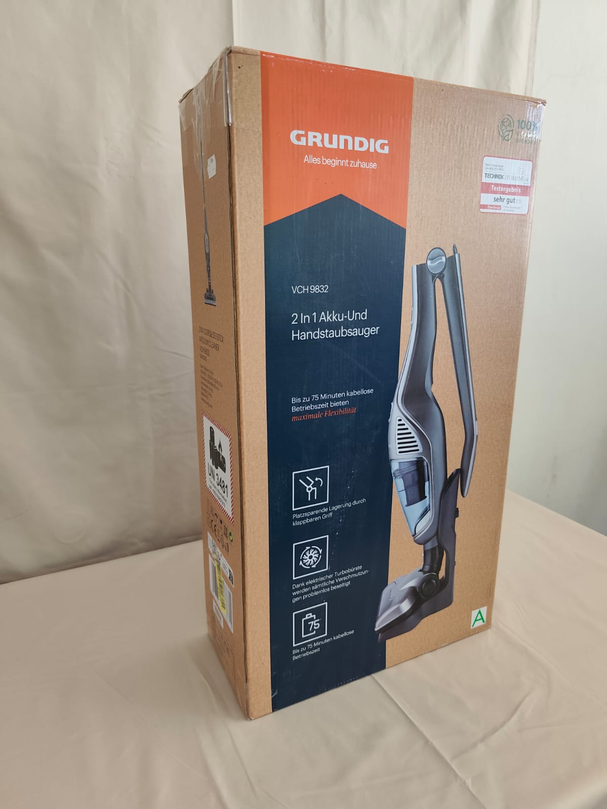 Odkurzacz pionowy bezprzewodowy Grundig VCH 9832 2w1 - obrazek 4