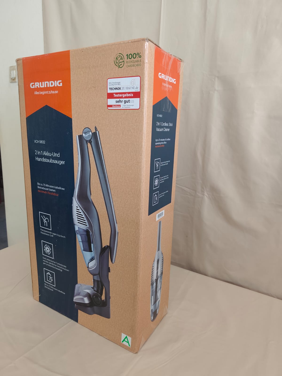 Odkurzacz pionowy bezprzewodowy Grundig VCH 9832 2w1 - obrazek 3